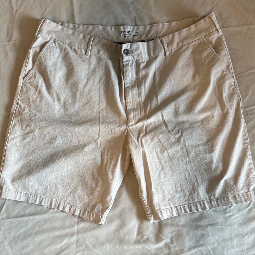 Izod Saltwater Stretch Khaki Shorts